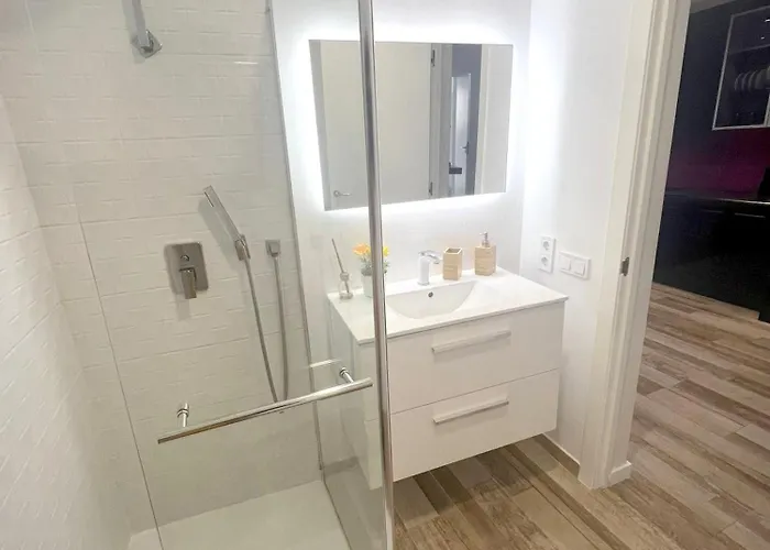 Spacious In Palmas 80 M² With Air Conditioning 아파트 라스팔마스